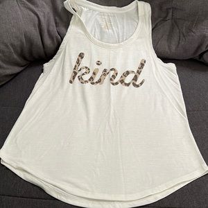 Women’s “kind” tank top